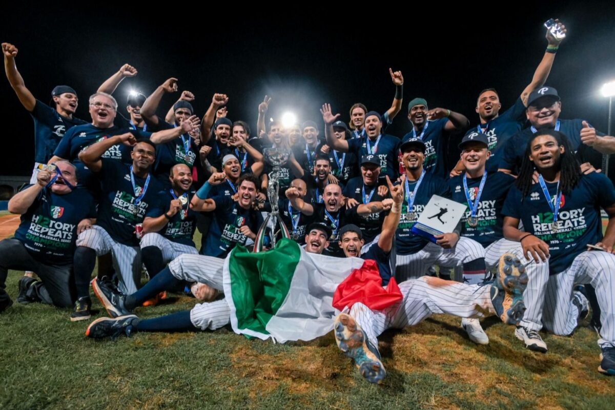 Baseball: “Triplettone tricolore” del Parma a San Marino: i grigi sono Campioni d’Italia