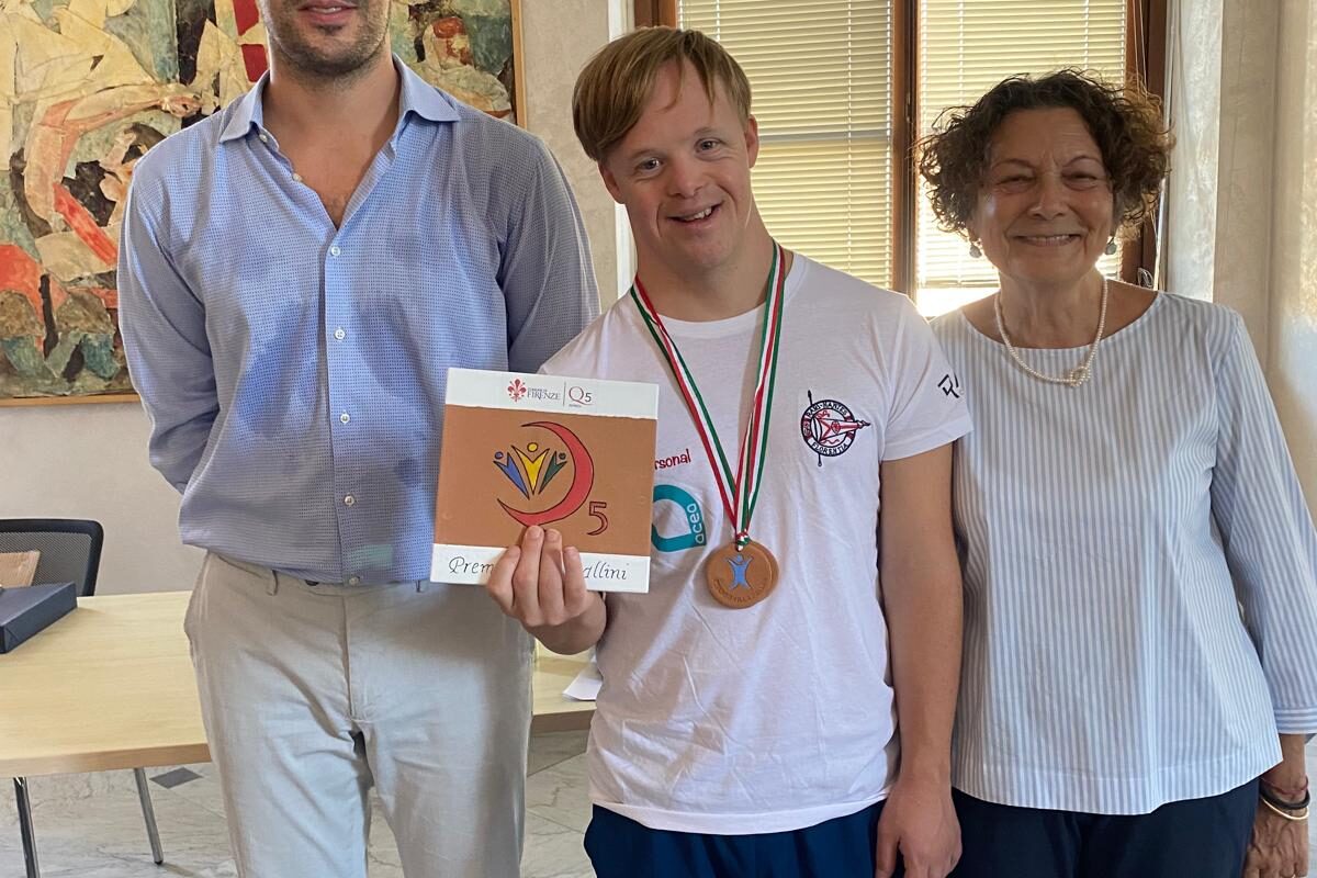 Nuoto: ad Axel Bielig il Premio Pallini da parte del Quartiere 5