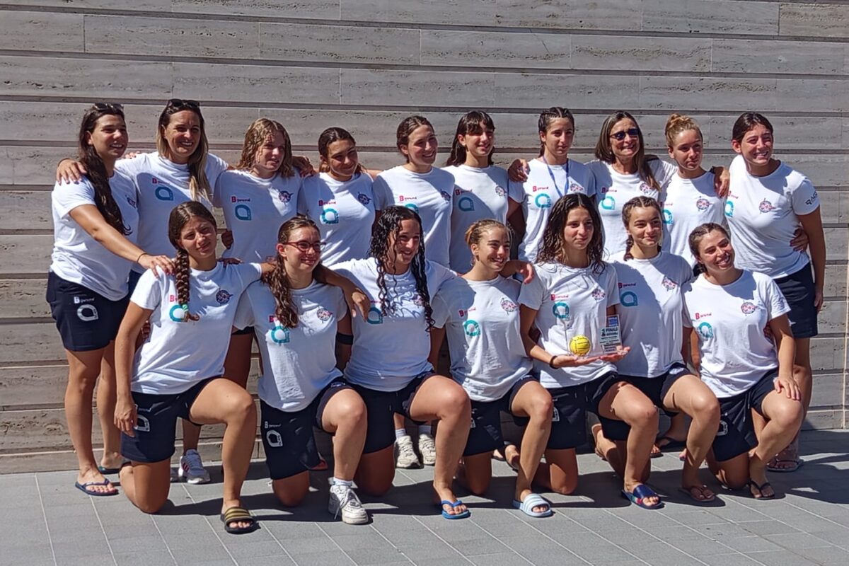Pallanuoto Rari Nantes Florentia 7° nel Campionato Juniores/F