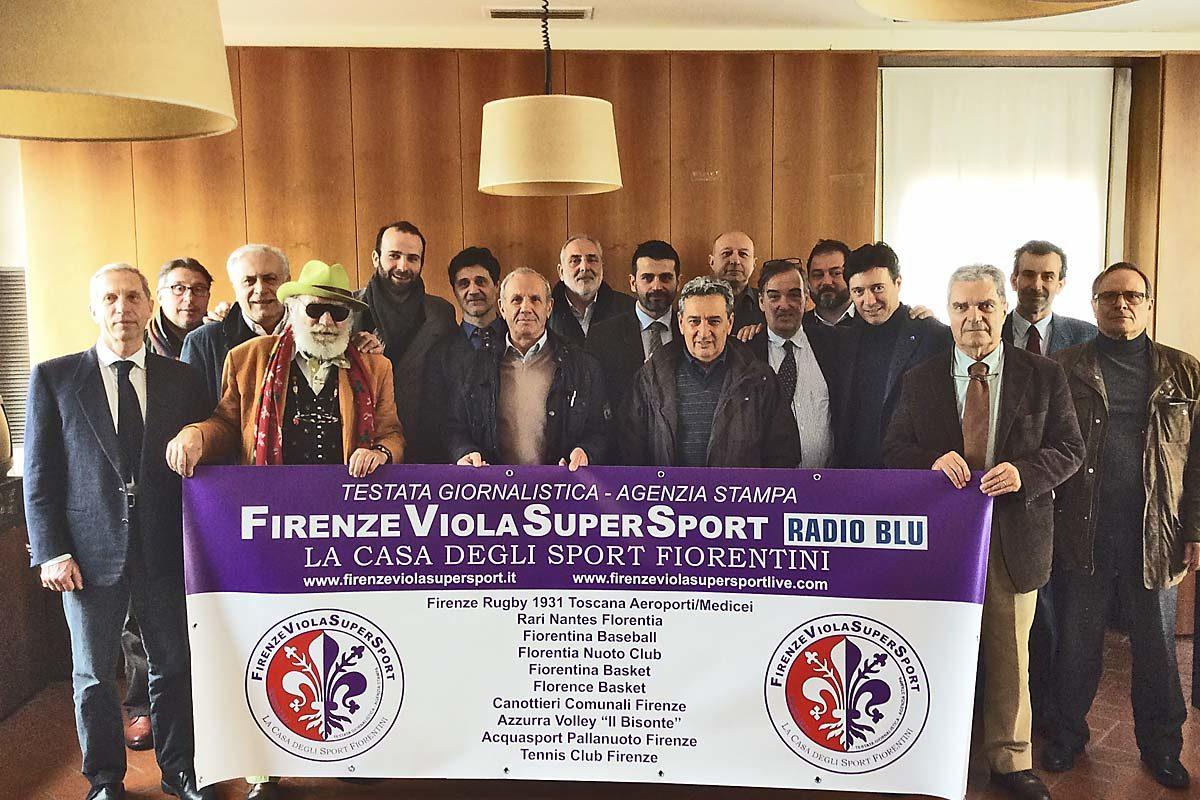 Sport: Inizia il 4° mese del “Pool Firenze Viola Supersport” la casa degli Sport Fiorentini/Radio Blù