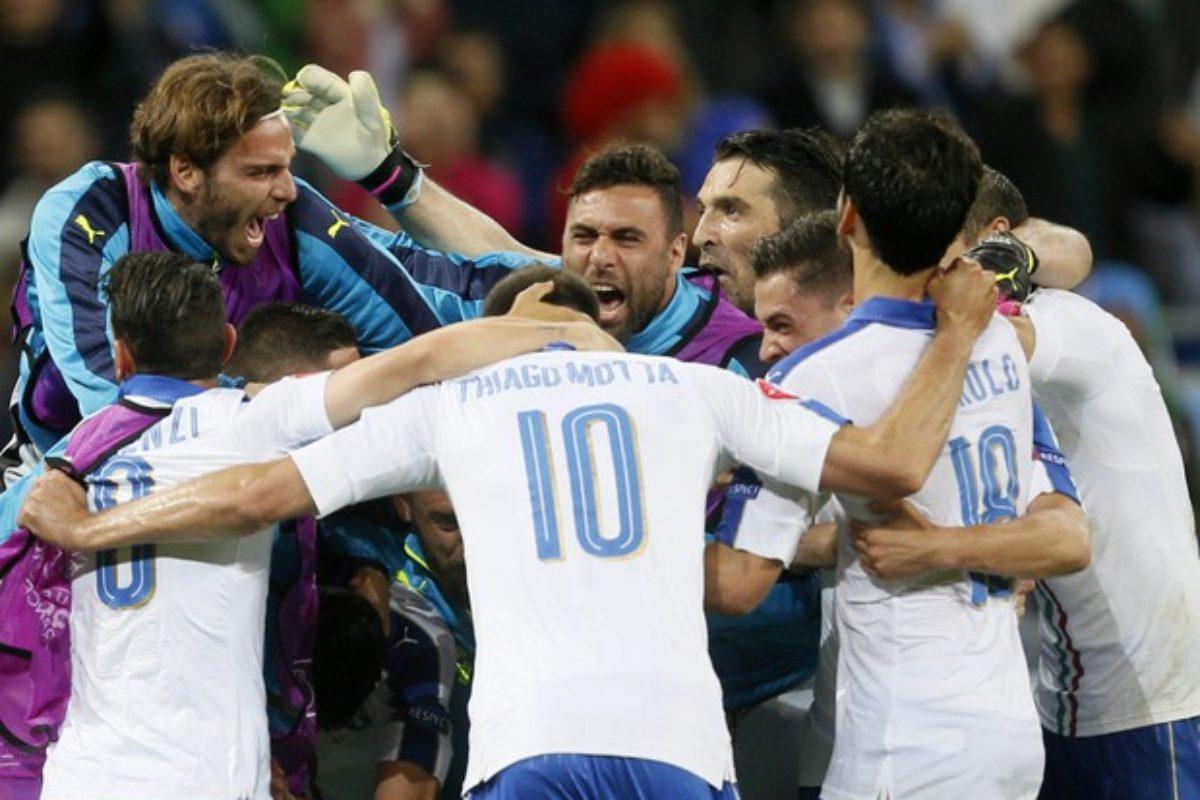 calcio: “Magico” esordio azzurro in Francia: 2-0 al Begio: Giaccherini e Pellè !!