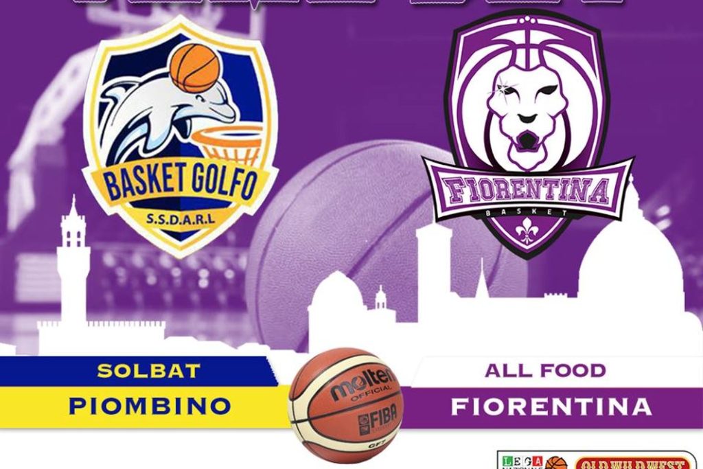 Basket: Oggi “prima” della Fiorentina Basket a Piombino finisce male 77-71