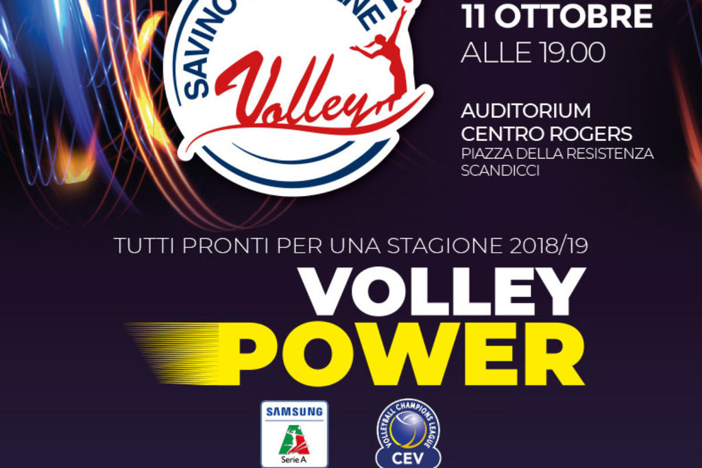 Volley: Sta per partire ufficialmente la stagione del volley in A1/F in casa Savino del Bene