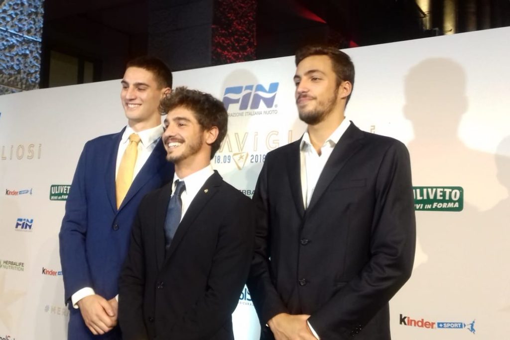 NUOTO- “La Firenze sportiva celebra i medagliati europei e mondiali del Nuoto e della Pallanuoto”