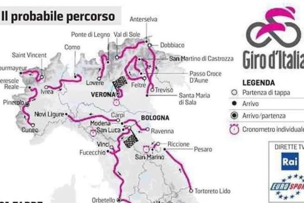 L’indiscrezione: Giro d’Italia 2019, saranno due le tappe in provincia di Firenze?