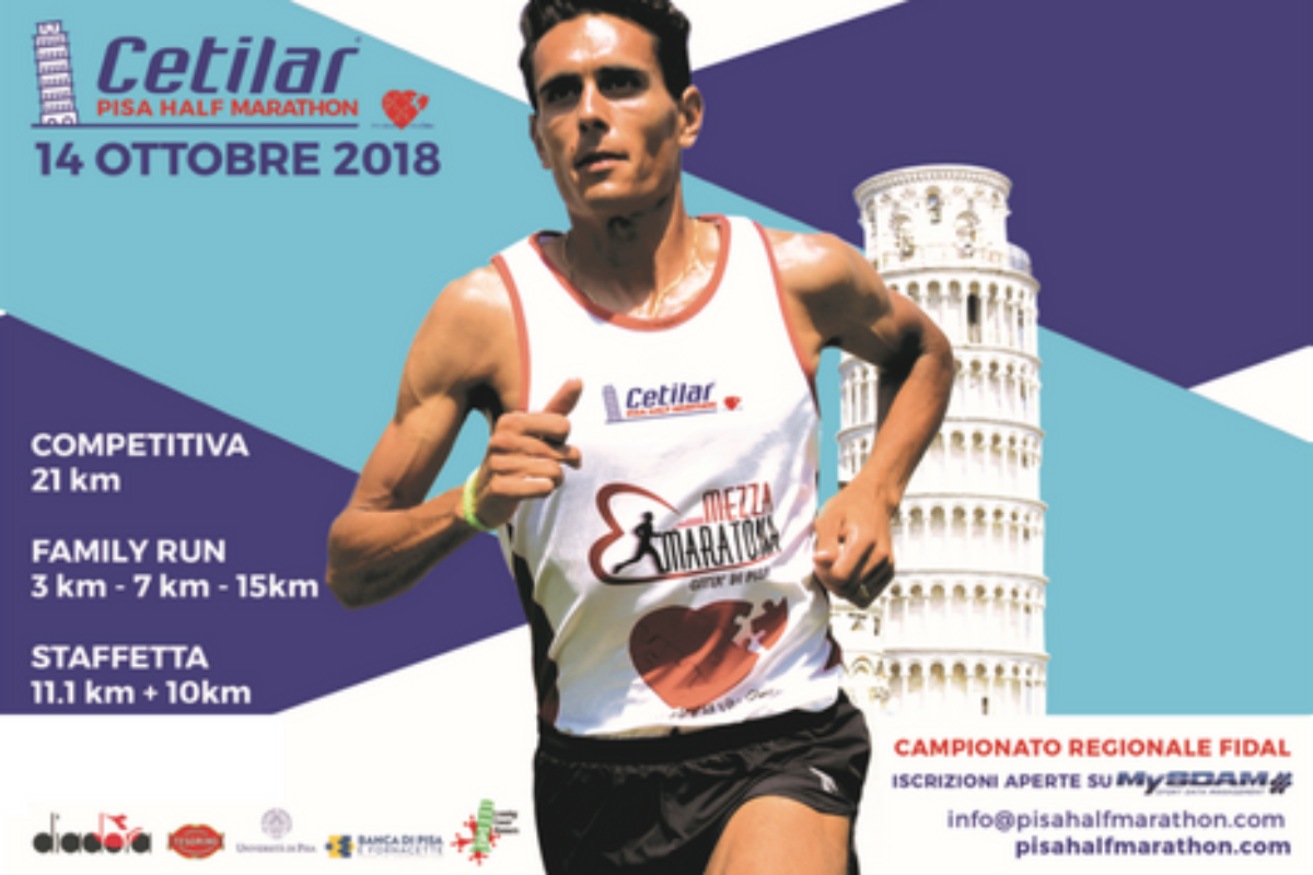 Daniele Meucci secondo alla mezza maratona di Pisa