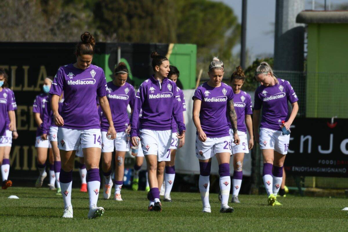 La Fiorentina femminile perde il derby a San Gimignano