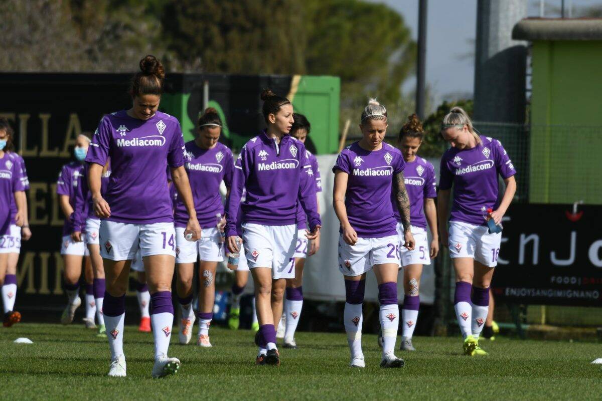 La Fiorentina femminile perde il derby a San Gimignano