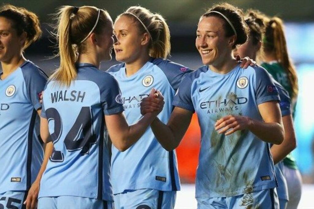 Il Manchester City donne torna a giocare in Italia in Champion’s