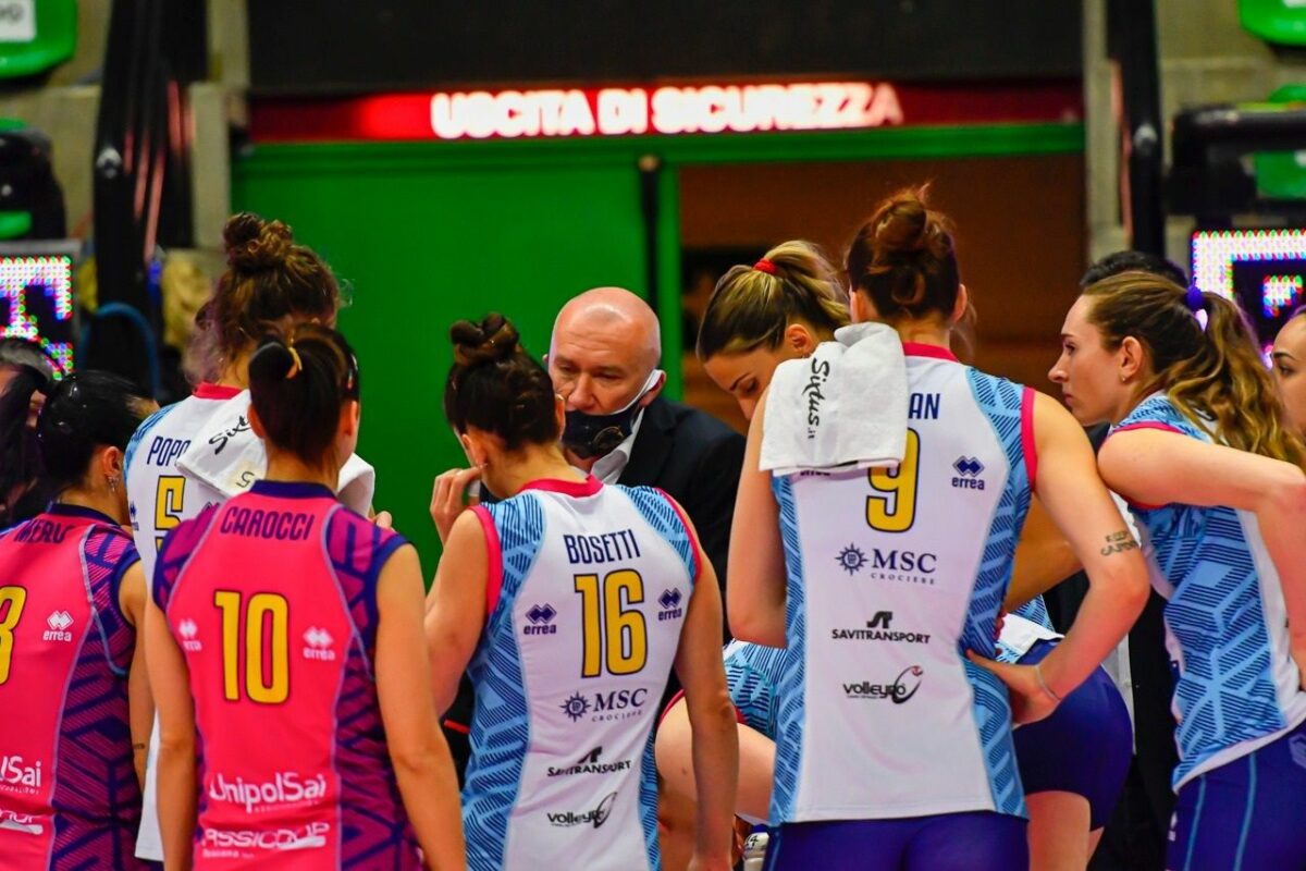 VOLLEY FEMMINILE Semifinali Playoff, Gara 1 Imoco Volley Conegliano- Savino Del Bene Scandicci 3-0 (25-23; 25-16; 25-14)