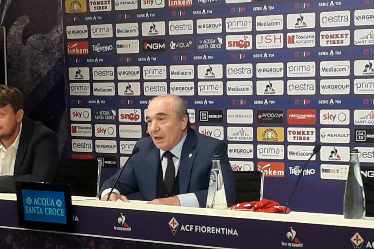 Calcio: Appello del Presidente Rocco Commisso” “Aiutate Gattuso a far tornare grande la Fiorentina” !!!
