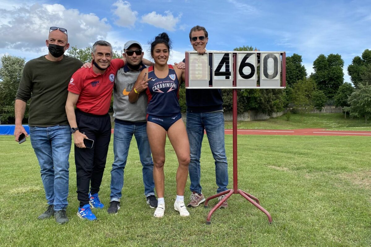 Roberta Bruni, record italiano a Firenze in una strepitosa gara di salto con l’asta