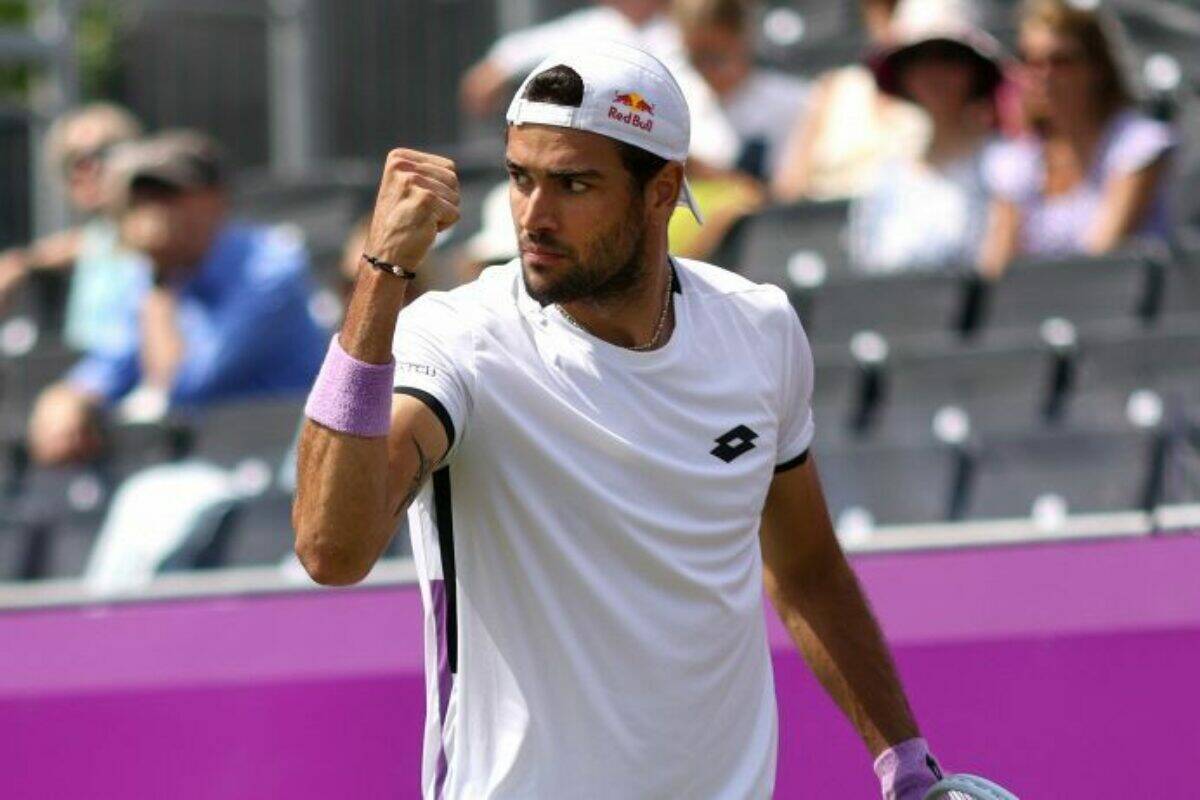 TENNIS- ATP Queen’s: Berrettini vola in semifinale senza perdere un set. Out Mager a Prostejov, passa Molcan