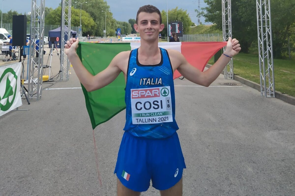 Andrea Cosi: è targata Firenze la prima medaglia italiana agli Europei Under 23 di atletica in Estonia