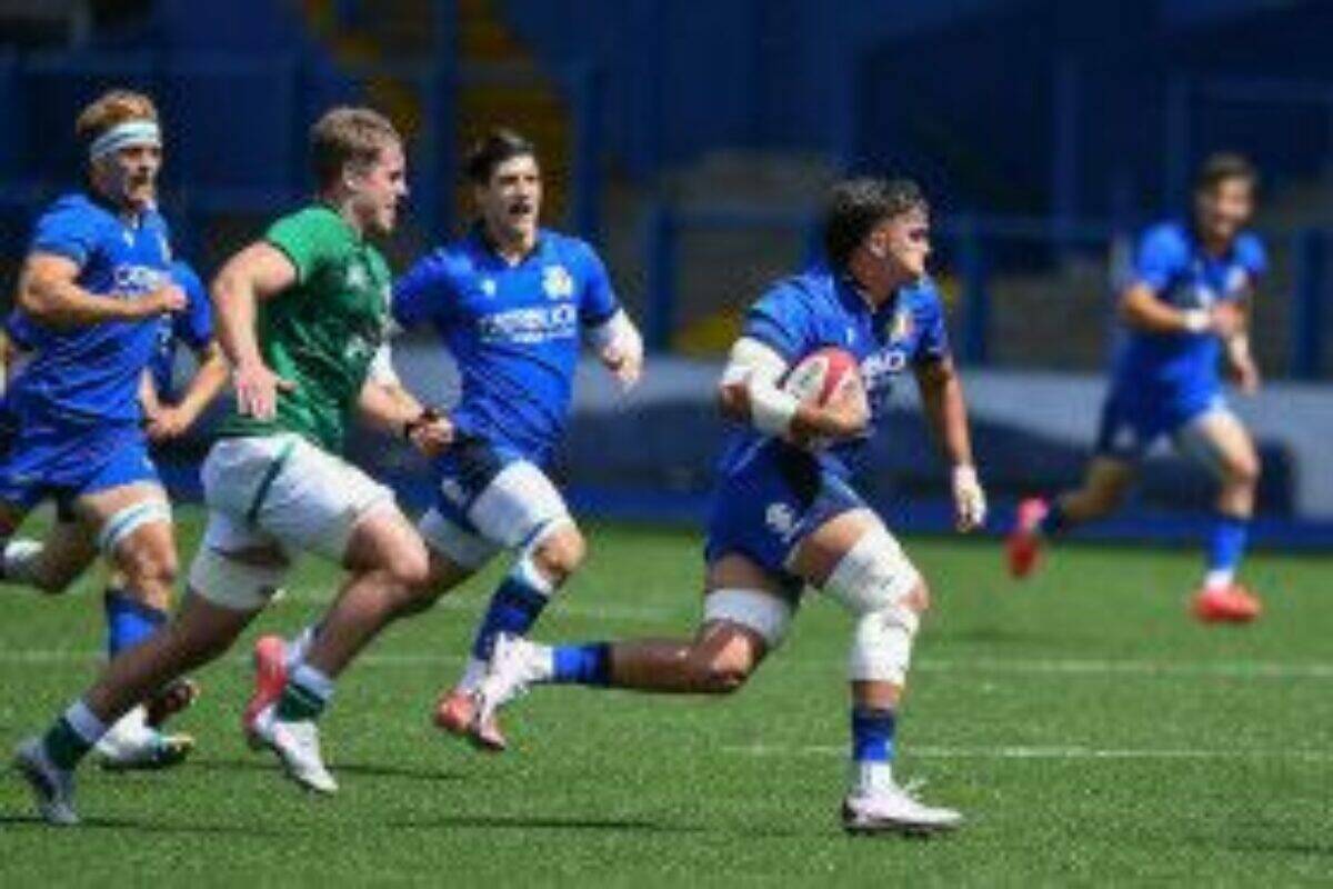 RUGBY SEI NAZIONI UNDER 20- Italia sconfitta in rimonta dall’Irlanda 23-30