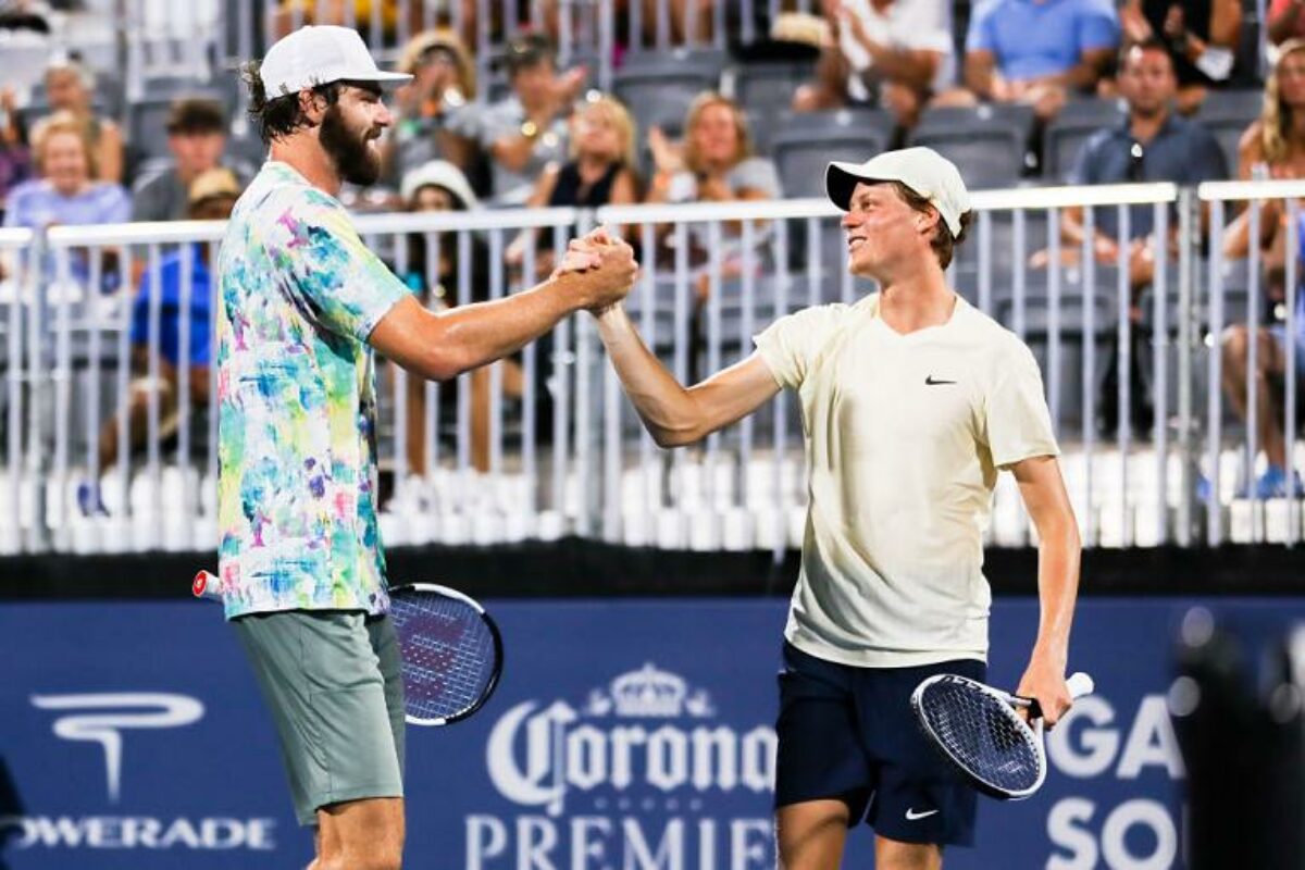 TENNIS- ATP Atlanta: Sinner trionfa nel doppio con il gigante Opelka. Secondo titolo per l’azzurro