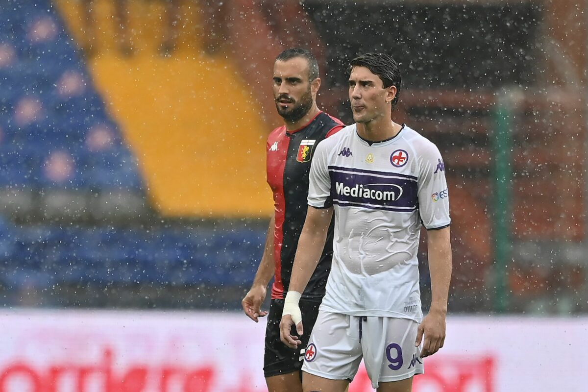 calcio: Pre gara di Fiorentina Inter con Dusan Vlahovic:” Rimasto a Firenze per una scelta di cuore”