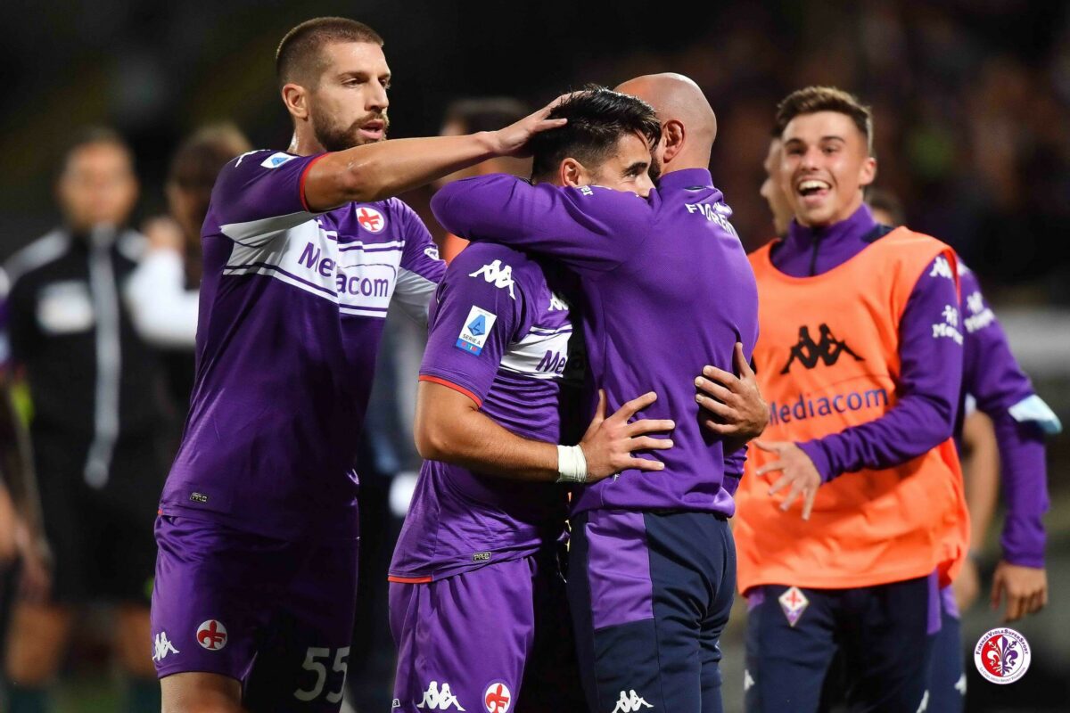 Fiorentina senza misura: dà tutto nel primo tempo. Poi si spegne