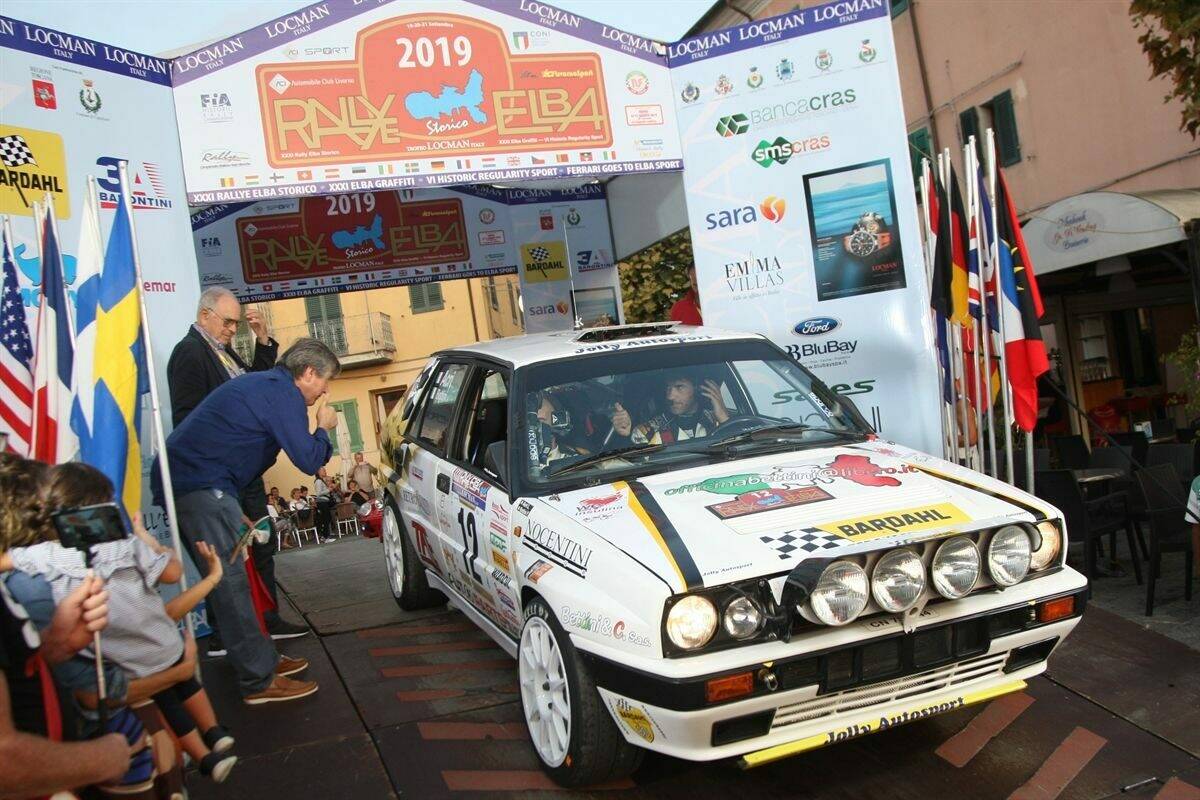 33° “RALLYE STORICO” ELBA; STASERA PARTITI DA CAPOLIVERI SUBITO RIOLO/FLORIS DAVANTI A TUTTI