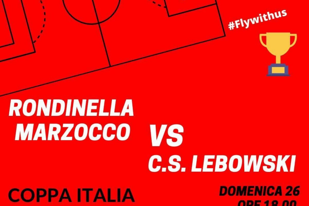Rondinella Marzocco-Lebowski, match affascinante domenica alle ore 18.00 al Bozzi
