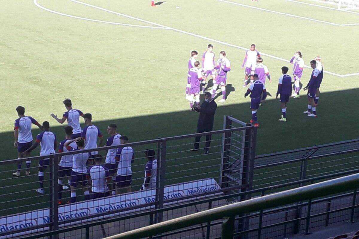 Calcio Campionato Primavera 6° turno Fiorentina Pescara finale  2-1: Autogol Palmenteri-Engharevba; Caliò..