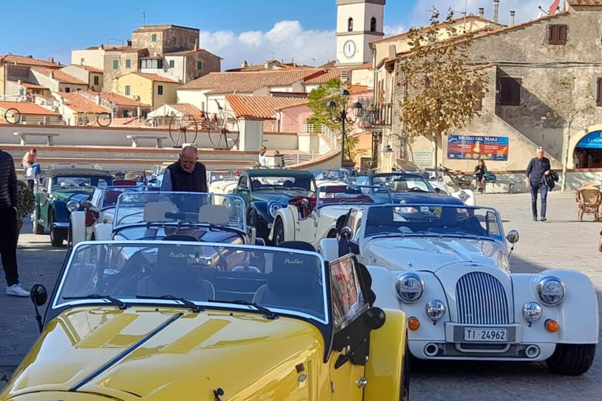 Motori di classe: all’Elba è arrivato il “Morgan Club Italia”