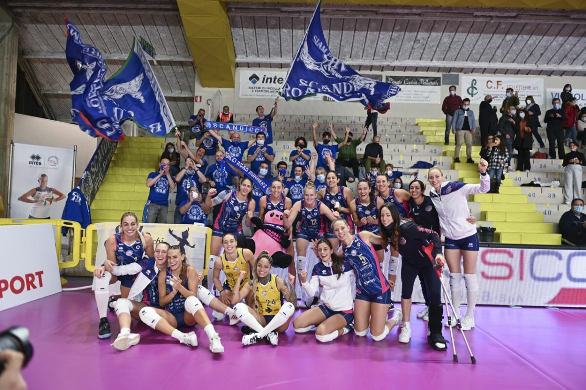 VOLLEY FEMMINILE SERIE A1- Bartoccini Fortinfissi Perugia-Savino Del Bene Scandicci 0-3 (25-21; 22-25; 22-25)