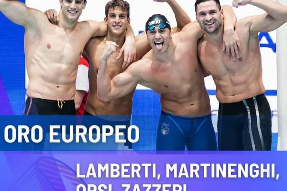 Nuoto: Fioccano medaglie e Record del Mondo nella 4×50 mista ancora con”super” Zazzeri