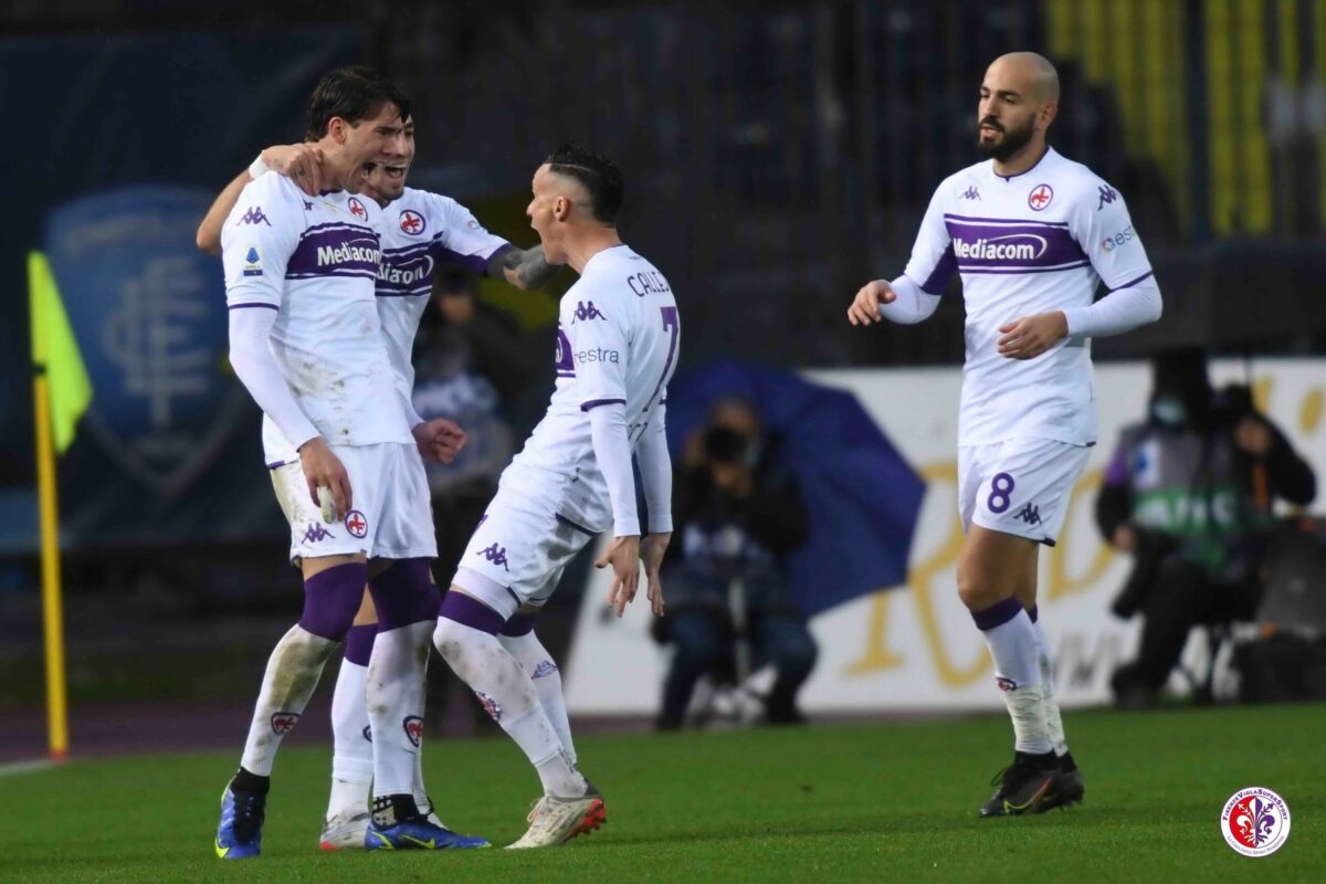 Fiorentina contro la Sampdoria senza Castrovilli