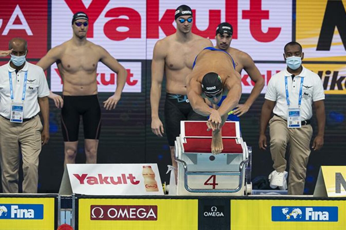 Nuoto: le batterie ad Abu Dhabi: le 2 staffette in finale con Zazzeri e Megli