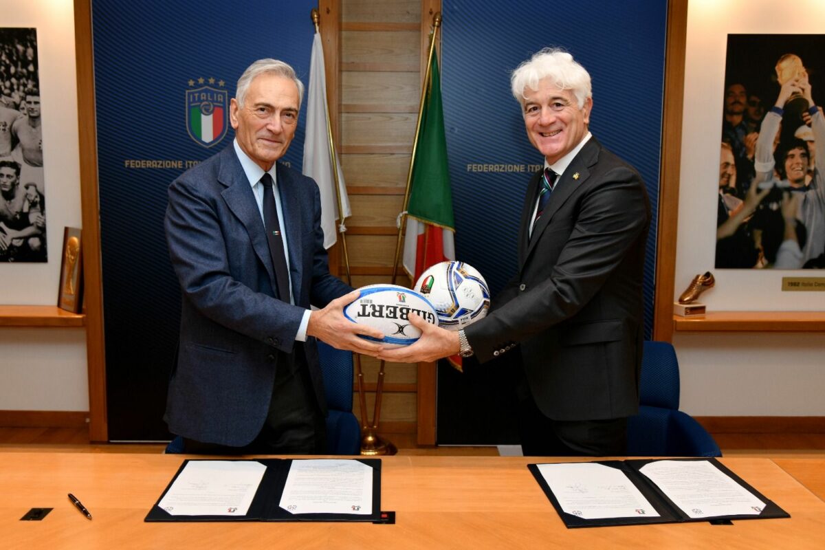 FIR e FIGC insieme per lo sviluppo della pratica sportiva