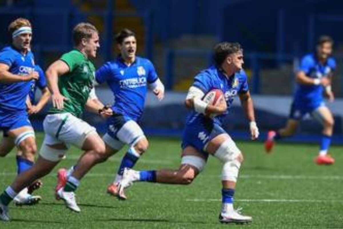 RUGBY- SELEZIONE ITALIA U20, GLI AZZURRINI CONVOCATI PER IL MATCH CONTRO LA SELEZIONE IRLANDA U20