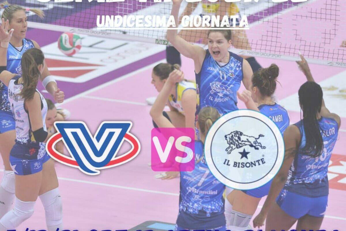 VOLLEY FEMMINILE SERIE A1- Il Bisonte Firenze in direzione Monza