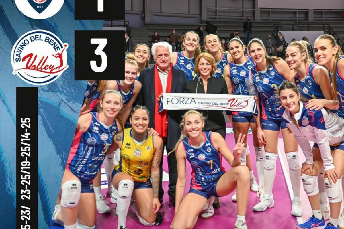 VOLLEY FEMMINILE SERIE A1- Volley Bergamo 1991 – Savino Del Bene Scandicci 1-3 (25-23; 23-25; 19-25; 14-25)