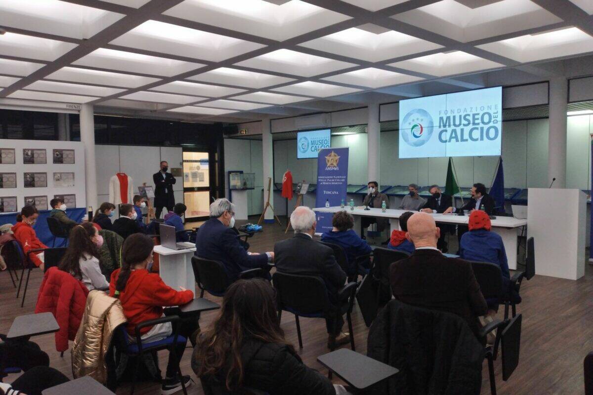 CALCIO-  “Calcio e Memoria” confronto con le scuole al Museo del Calcio del Calcio di Coverciano