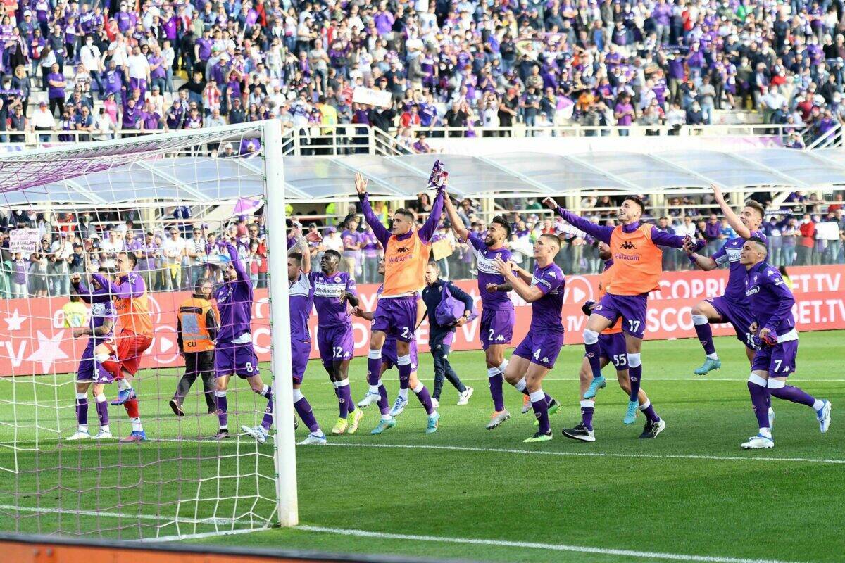 Calcio: -5 al termine…è la Fiorentina che puo’ decidere / rsi tutto..addirittura con la “speranziella e vista sulla Champions..!!!