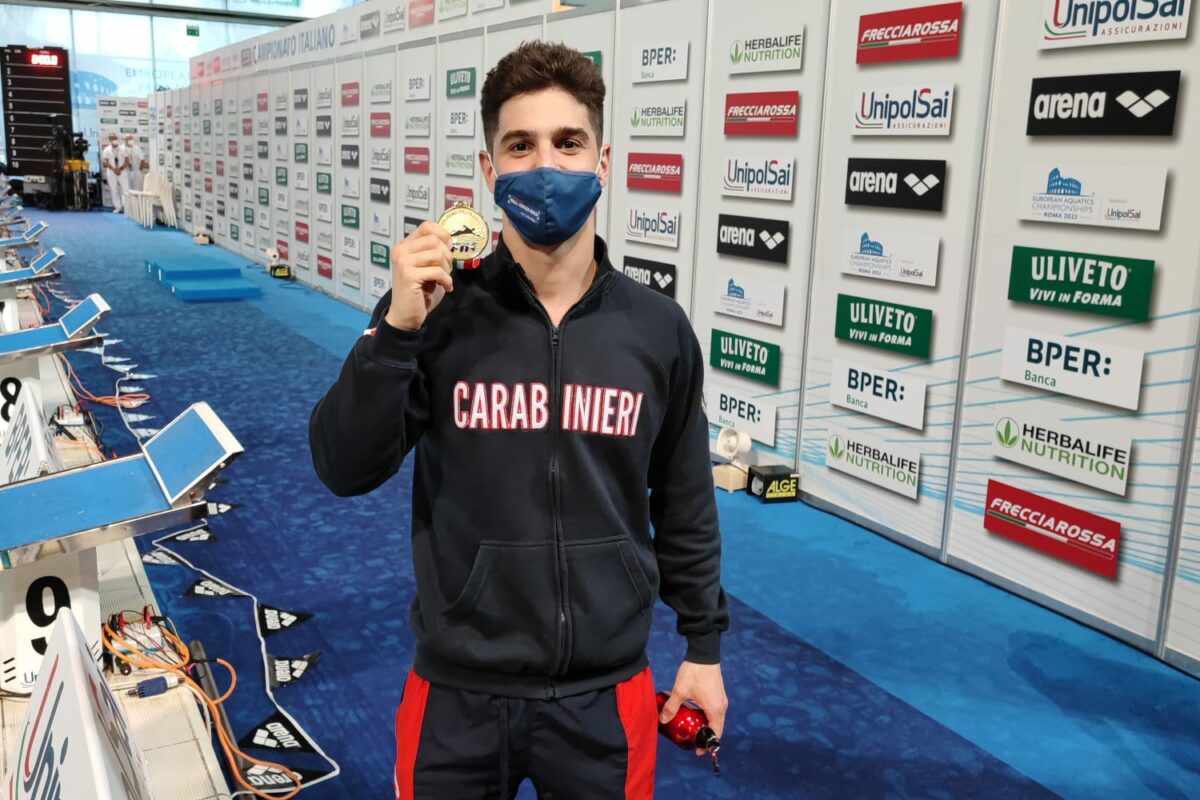 Nuoto: 7 Toscani in finale, “MANITA(5) RARINA”; “Pomeriggio dai lunghi coltelli”Matteo Restivo 1° nei 200 Dorso !! Ruben Chiostri (8°)Cosimo Bugli (5°-3°), Filippo Megli (7°) in finale anche  Matilde Biagiotti ( 4°); dalla staffetta 4X200 sl/f 1 Oro e 3 Argenti (Tutti rarini)!!