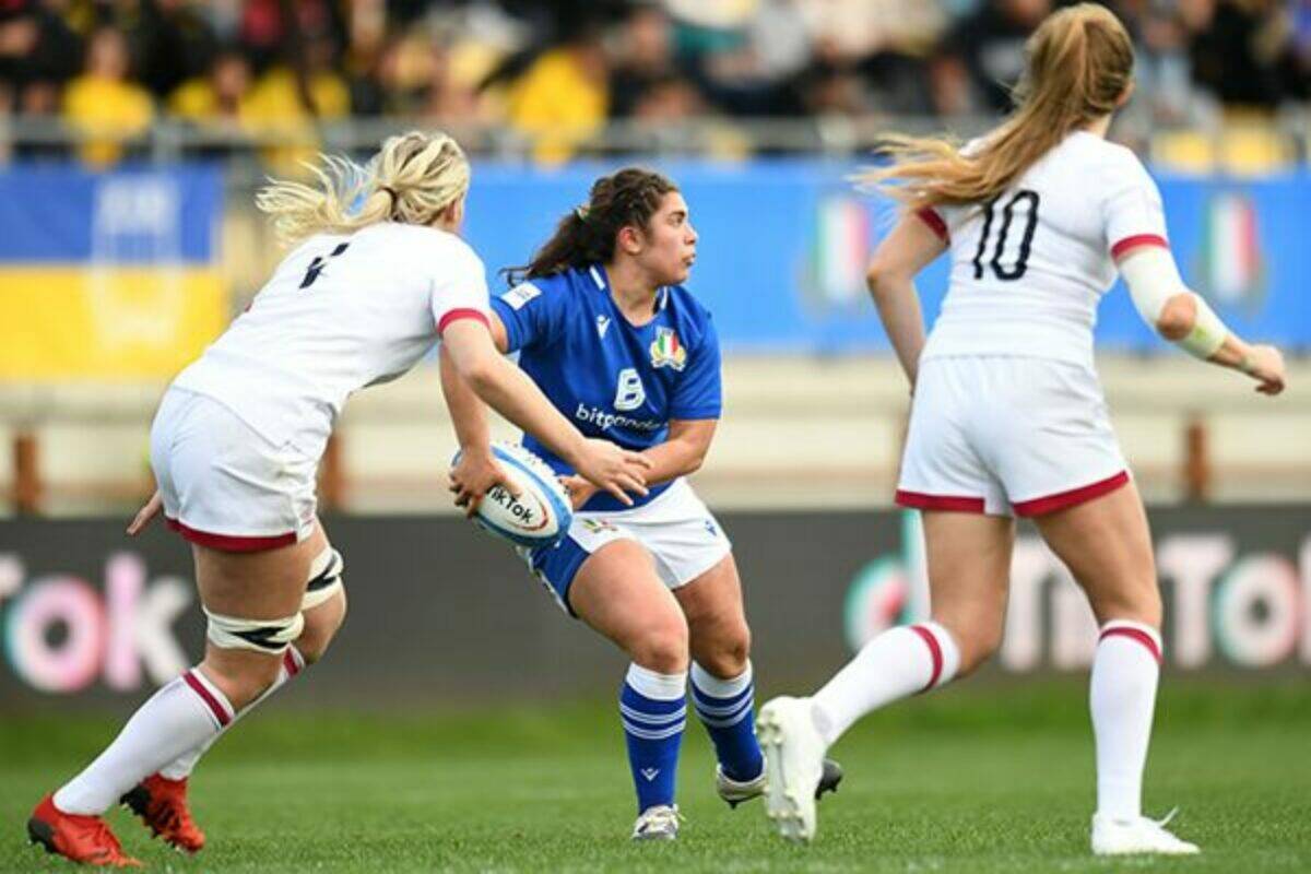 RUGBY FEMMINILE- TikTok Women’s Six Nations, II giornata, Italia- Inghilterra 0-74 (0-31)