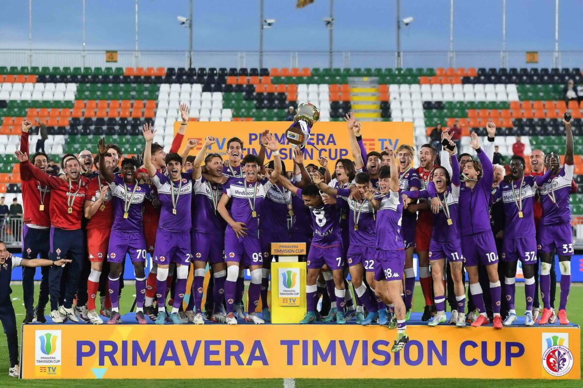 Calcio: Finale Primavera TIMVISION CUP 2021/2022 A.C.F. FIORENTINA VS ATALANTA 1 : 0. Le foto della partita: