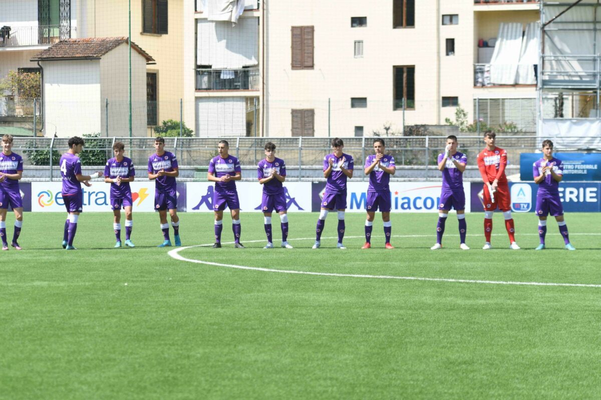 Calcio: Campionato / PlayOff Under 16 gara di ritorno: Fiorentina Napoli 0-0