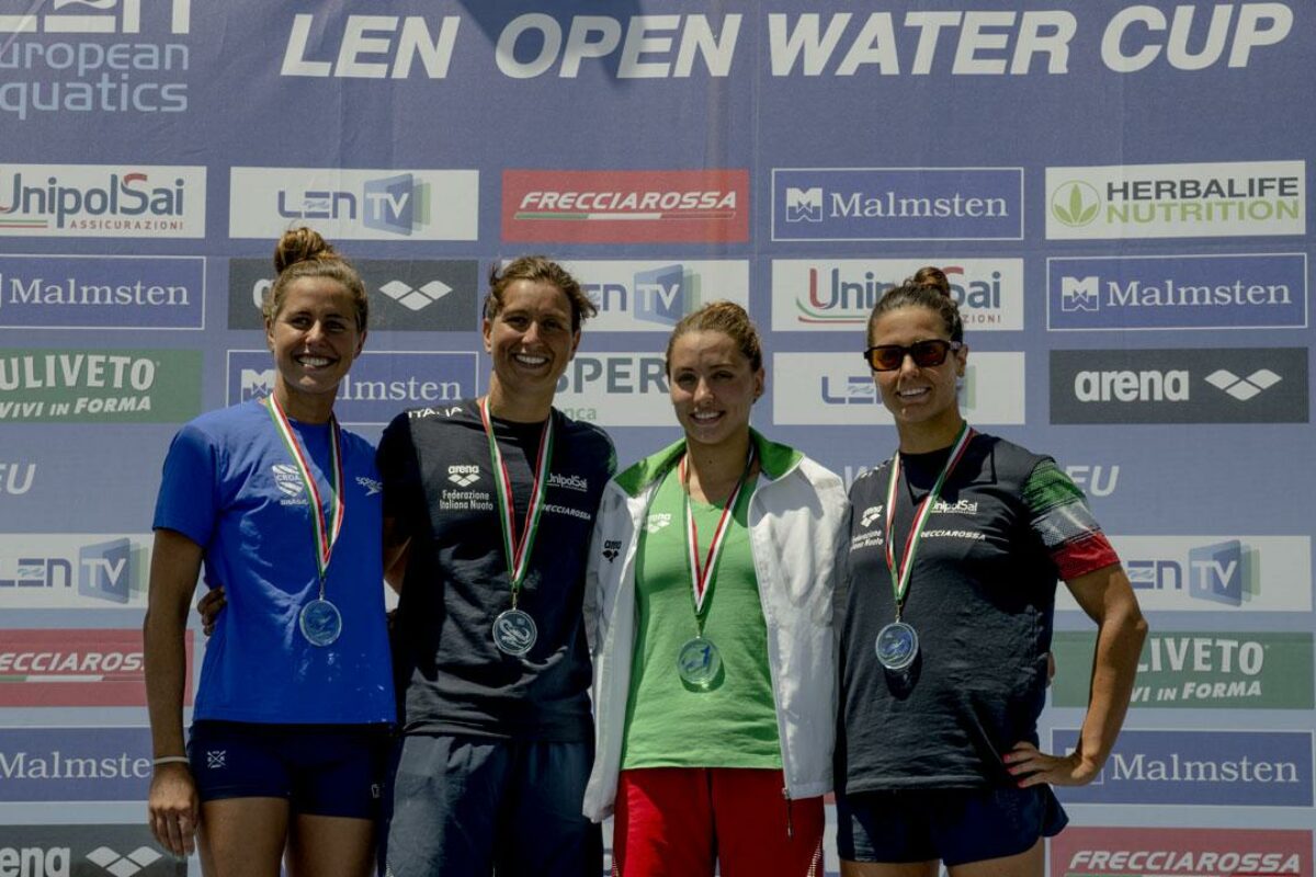 Nuoto Fondo: la tappa di Alghero: vince Super Greg Paltrinieri; brave le nostre atlete italiane