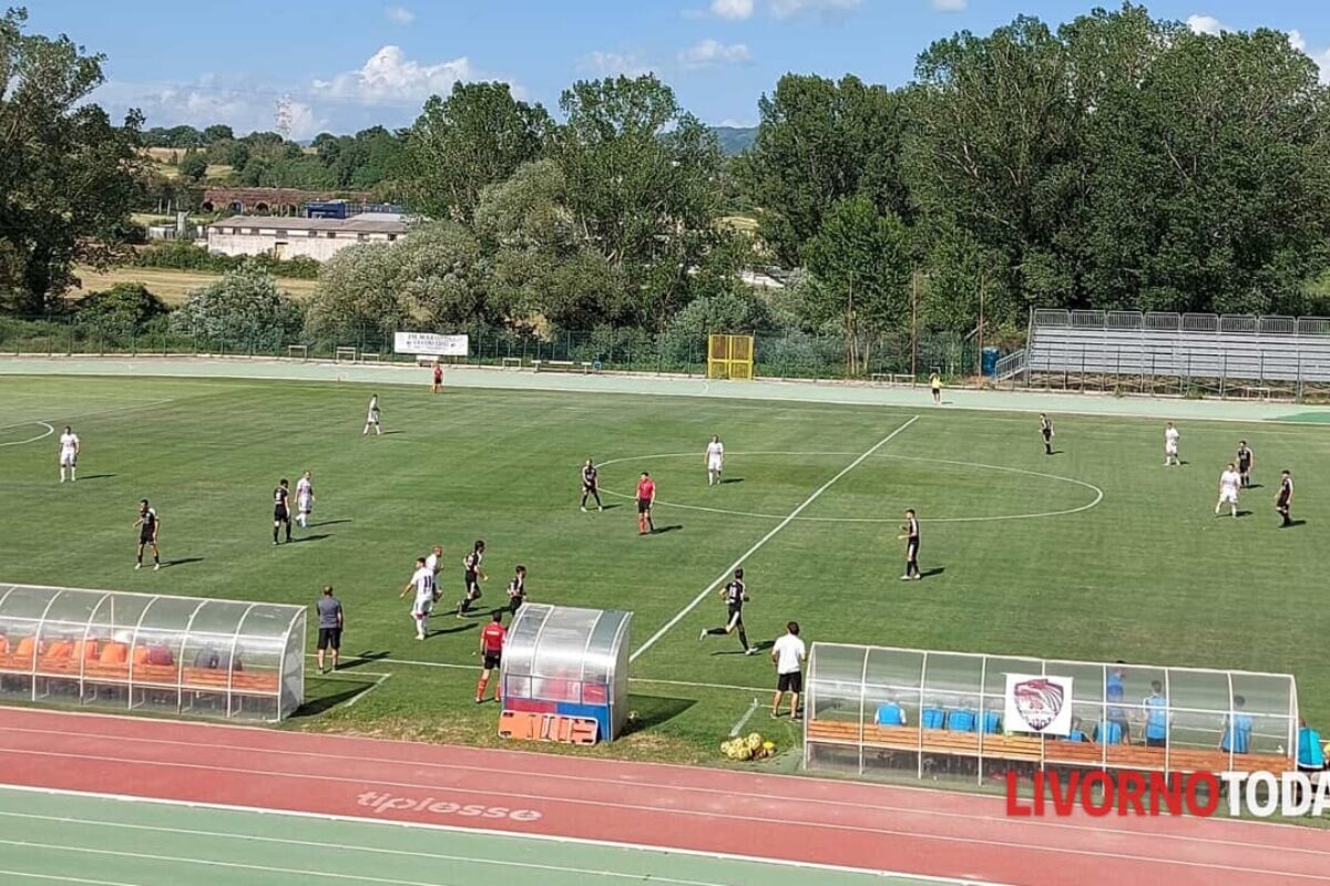 Calcio: Livorno in difficoltà anche col Maccarese: 2-2 in recupero..!!