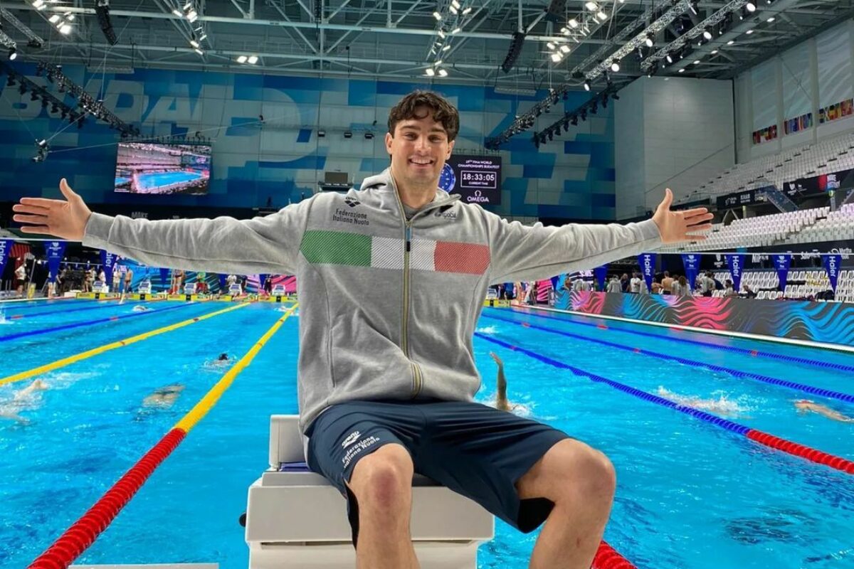 Mondiali di Nuoto: L’Italia con un grande Lorenzo Zazzeri 3° nella 4x 100 sl