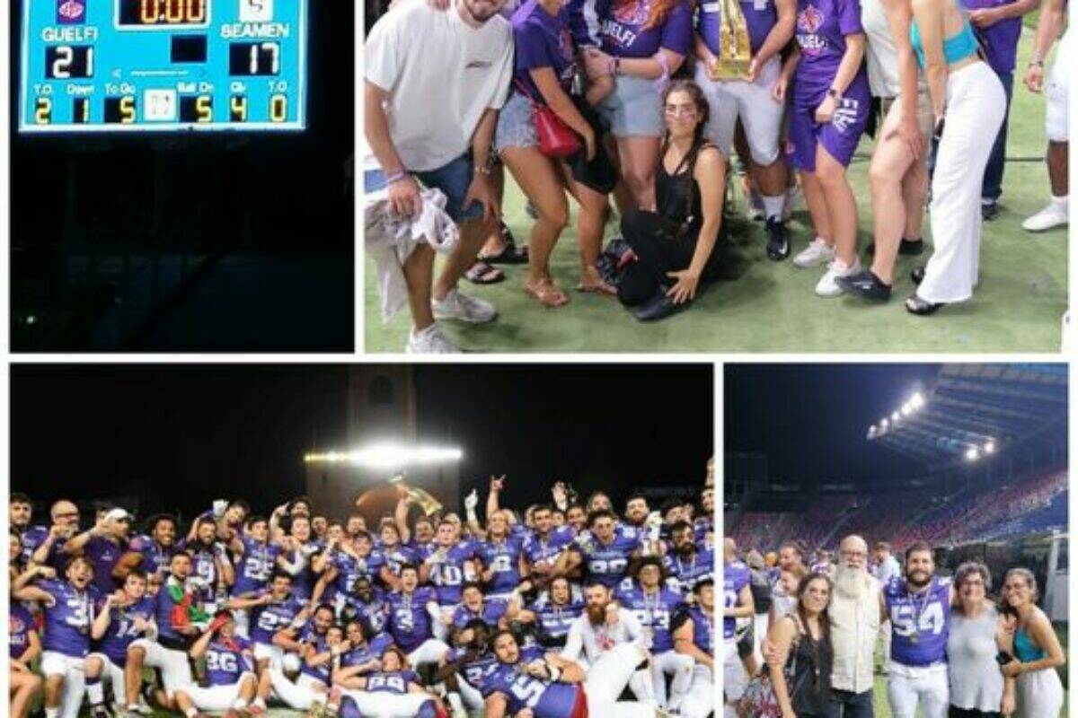 Football Americano: i Guelfi Firenze Campioni d’Italia: SeaMan battuti 21-17