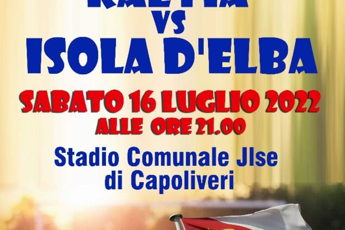 Calcio Conifa a Capoliveri NAZIONALE ISOLA D’ELBA FA RAETIA 5-0 (pt2-0)