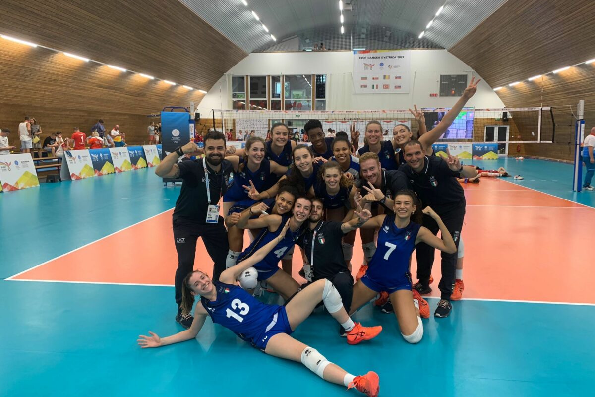 Volley: Grande anche la nostra Nazionale Under 19 oggi in finale con la Turchia