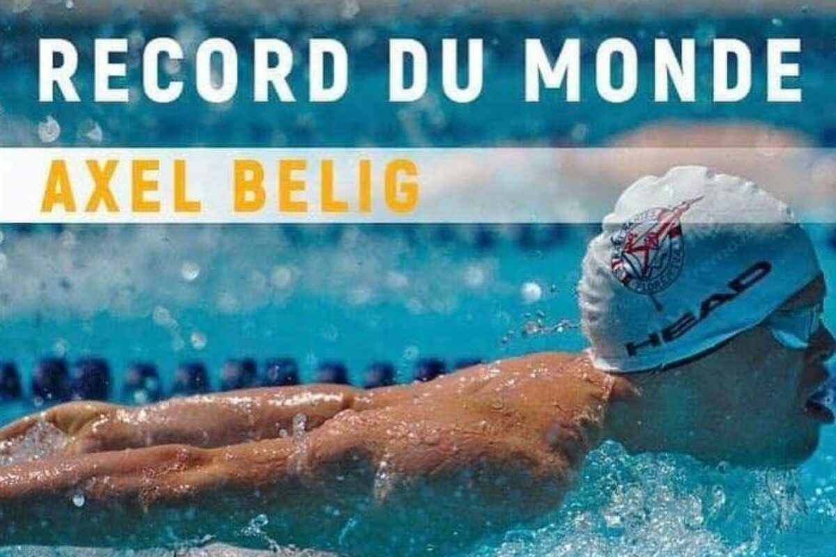 Nuoto: Ancora un Record Mondiale per “Superissimo”Axel Bielig !!!!