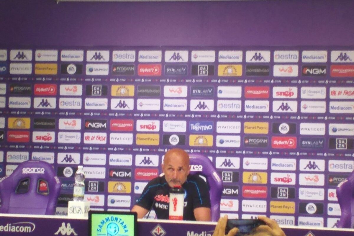 CALCIO- La Conferenza Stampa di Luciano Spalletti al termine di Fiorentina-Napoli