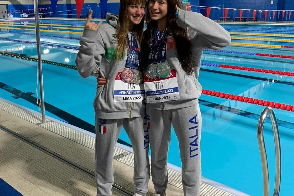 Nuoto: Chiusi i Mondiali Junior a Lima: STRAORDINARIA ITALIA: 20  medaglie:”Superissime” Matilde Biagiotti e Irene Mati ancora sul podio