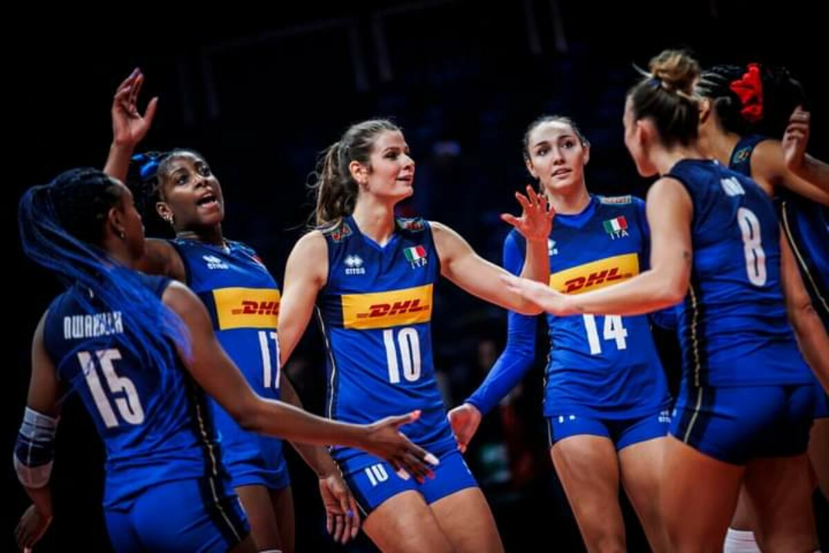 VOLLEY FEMMINILE MONDIALI- Italia- Kenia 3-0 ( 25-15; 25-23; 25-17)